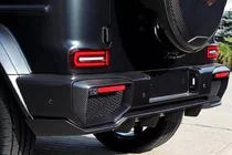Mercedes G-Class W463 2018–2024 Aizmugurējā bampera difuzors V2 (G63 AMG, karbons) foto 3