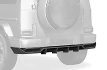 Mercedes G-Class W463 2018–2024 Aizmugurējā bampera difuzors V2 (G63 AMG, karbons) foto 5