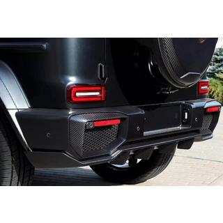 Aizmugurējā bampera difuzors V2 (G63 AMG, karbons) foto 3