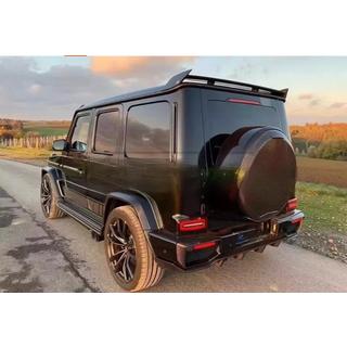Aizmugurējā bampera difuzors V2 (G63 AMG, karbons) foto 1