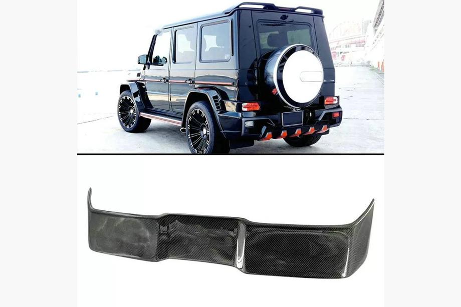 Mercedes G class W463 1990–2018 Spoileris V2 (oglekļa šķiedra) Image