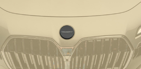 BMW 7. sērija G70/G71 2022– Priekšējā emblēma MNSR (oglekļa šķiedra) foto 1