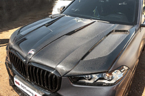 BMW X6 G06 2019–2027 Oglekļa šķiedras motora pārsegs (G06/F96) foto 2