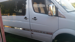 Mercedes Sprinter W906 2006–2018 Izpārdošana spoguļu uzlikas (1 gab.) Izpārdošana Carmos, turku tērauds foto 4