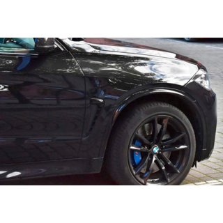 Spārnu ventilācijas restes Black X5M F85 stilā foto 3