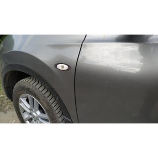 Pagrieziena rādītāja apmale (2 gab., nerūsējošais tērauds) Nissan Qashqai 2010–2014 foto 2