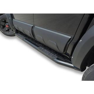 Sānu sliekšņi Amazon Black (2 gab., melni) Volkswagen Amarok 2022– foto 1