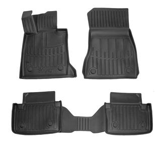 Stingray 3D gumijas salona paklājiņi (G60E, 4 gab.) BMW 5/i5 sērija G60/G60E/G61 2023–