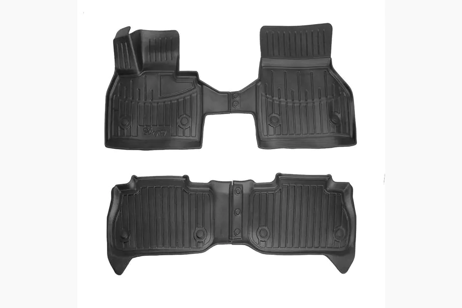 BMW iX (I20) 2022– Stingray 3D gumijas salona paklājiņi (4 gab.) Image