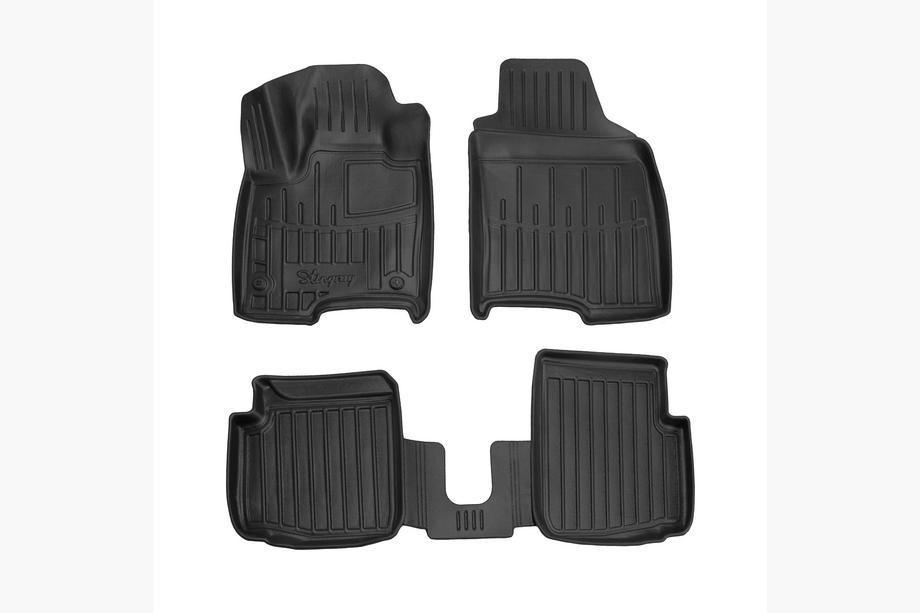 Fiat Panda 2011–2023 Stingray 3D gumijas salona paklāji (5 gab.) Image