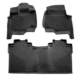 Stingray 3D gumijas salona paklājiņi (Crew cab, 3 gab.) Ford F-150 2014–2021
