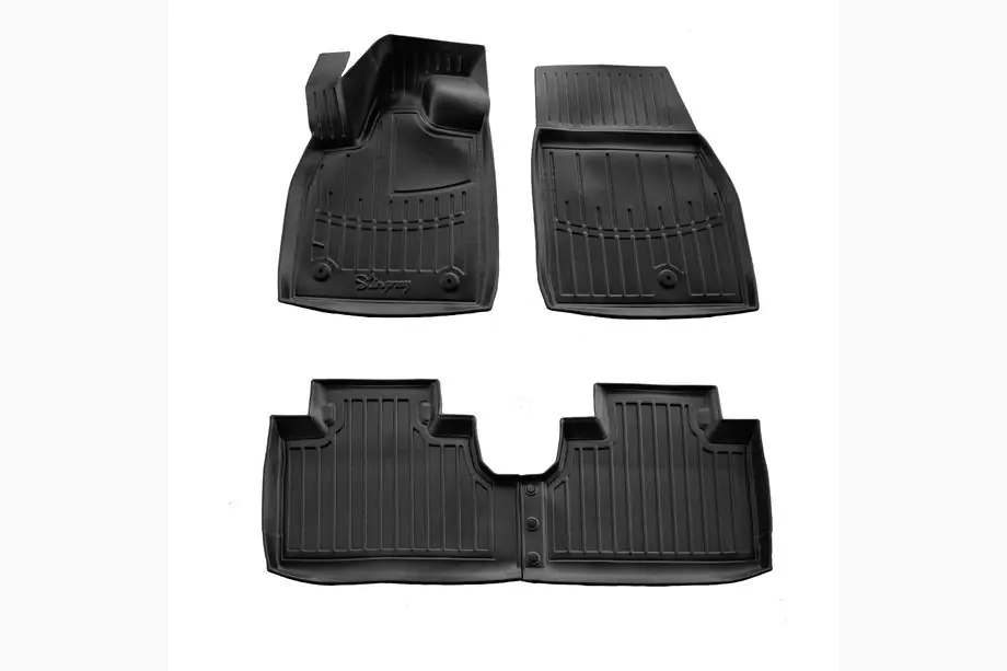 Ford Mustang E-mach 2020– Stingray 3D gumijas salona paklājiņi (4 gab.) Image