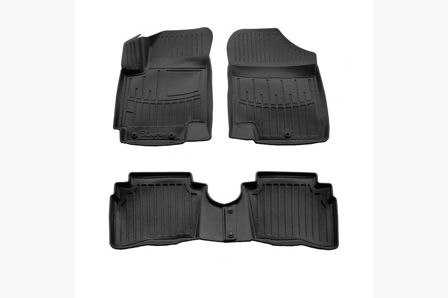 Hyundai I-20 2008–2012 Stingray 3D gumijas salona paklājiņi (4 gab.) Image