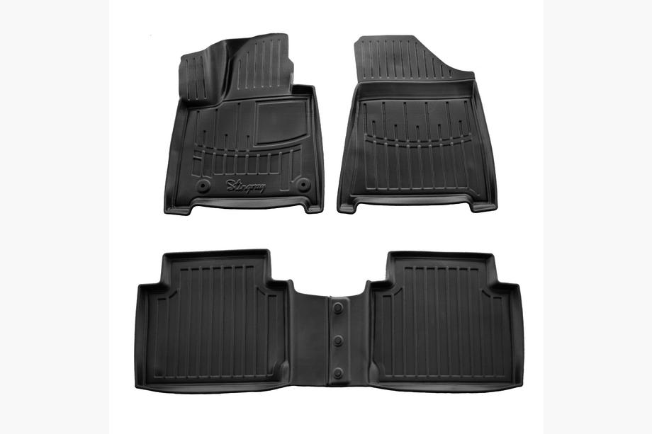 Hyundai Santa Fe 5 2023– Stingray 3D gumijas salona paklājiņi (4 gab.) Image