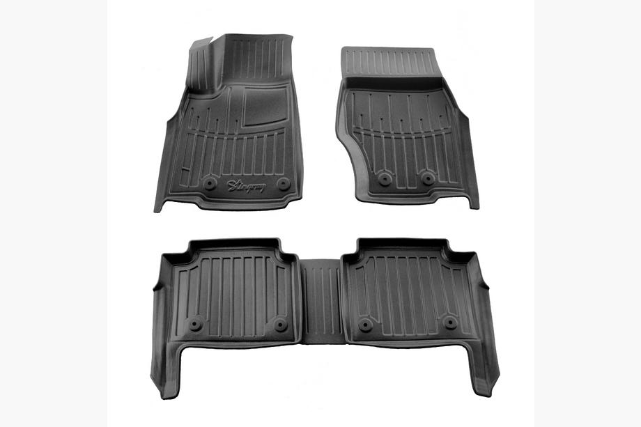 Jeep Grand Cherokee WL 2021– Stingray 3D gumijas salona paklāji (5 vietas, 5 gab.) Image