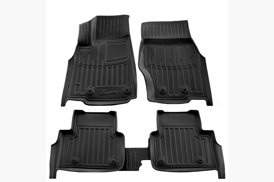 Jeep Grand Cherokee WL 2021– Stingray 3D gumijas salona paklājiņi (7 vietas, 5 gab.) Image