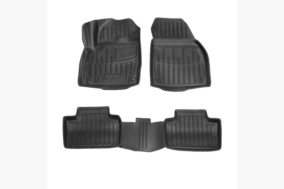 Range Rover Evoque 2012–2018 Stingray 3D gumijas salona paklājiņi (4 gab.) Image