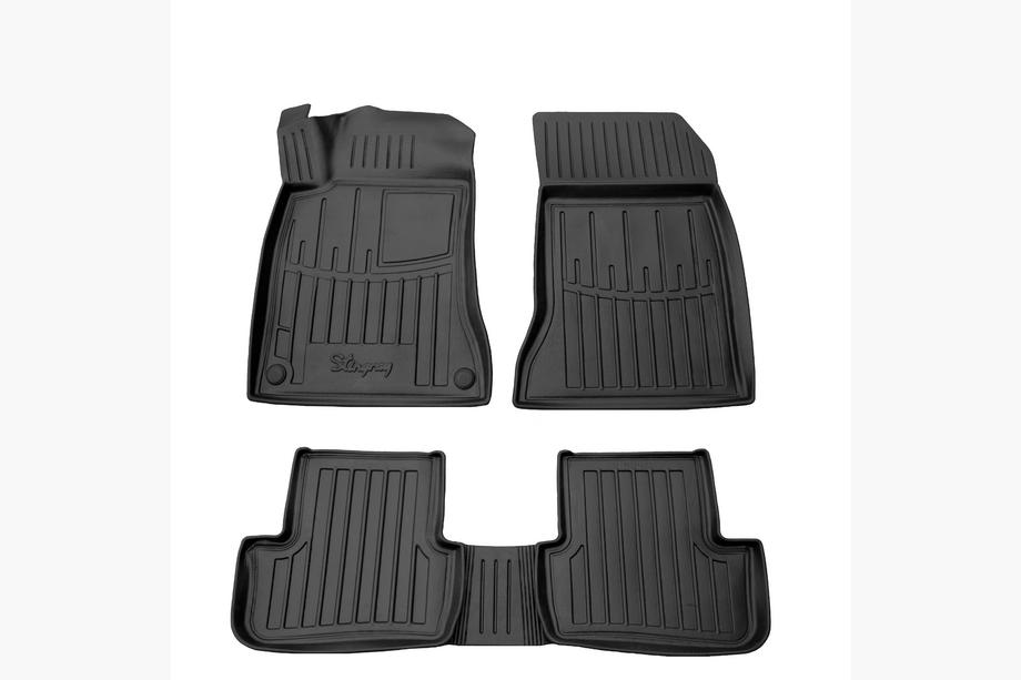 Mercedes GLA X156 2014–2019 Stingray 3D gumijas salona paklāji (5 gab.) Image