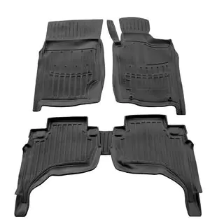 Stingray 3D gumijas salona paklājiņi (labās puses stūre, 5 gab.) Mitsubishi L200 2006–2015