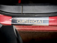 Nissan Qashqai 2007–2010 Sliekšņu uzlikas (Carmos V1, 4 gab., nerūs. tērauds) foto 4