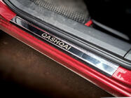 Nissan Qashqai 2014–2021 Sliekšņu uzlikas (Carmos V1, 4 gab., nerūs. tērauds) foto 1