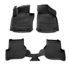 Seat Leon 2005–2012 Stingray 3D gumijas salona paklājiņi (4 gab.) foto 1