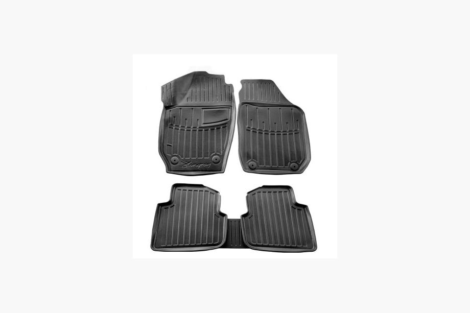 Skoda Roomster 2006–2015 Stingray 3D gumijas salona paklāji (5 gab.) Image