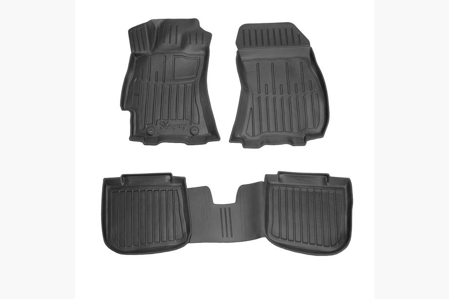 Subaru Outback 2009–2014 Stingray 3D gumijas salona paklājiņi (4 gab.) Image