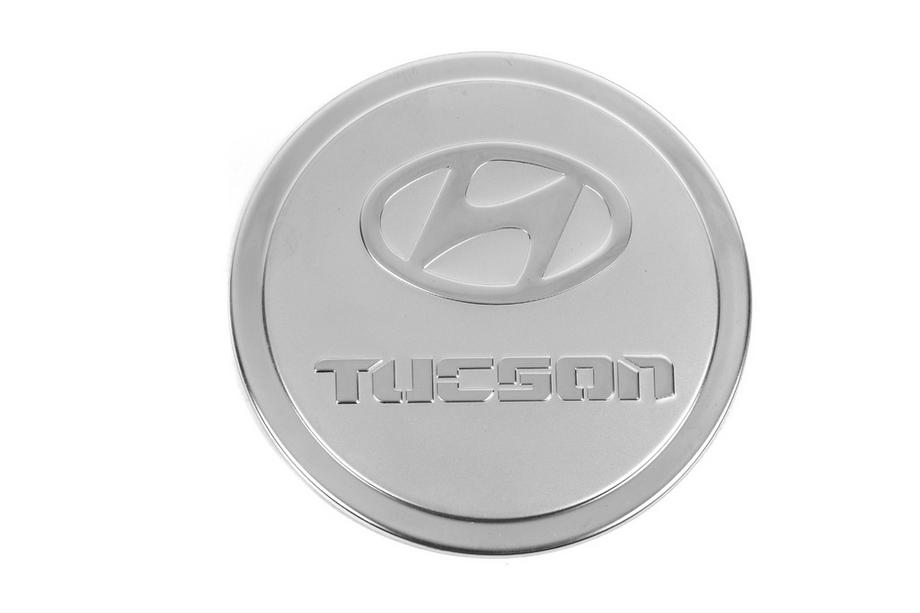 Hyundai Tucson JM 2004– Degvielas uzpildes lūkas uzlika (nerūsējošais tērauds) Image