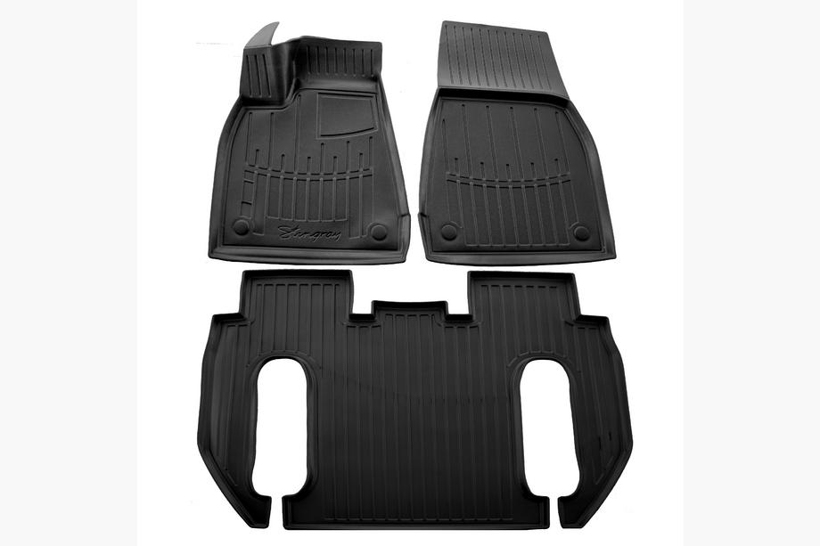 Fiat Sedici 2006–2014 Stingray 3D gumijas salona paklājiņi (6-vietīgs, 3 gab.) Image