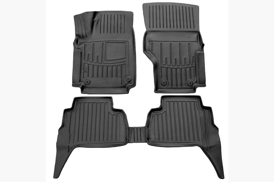 Volkswagen Amarok 2010–2022 Stingray 3D gumijas salona paklāji (5 gab.) Image