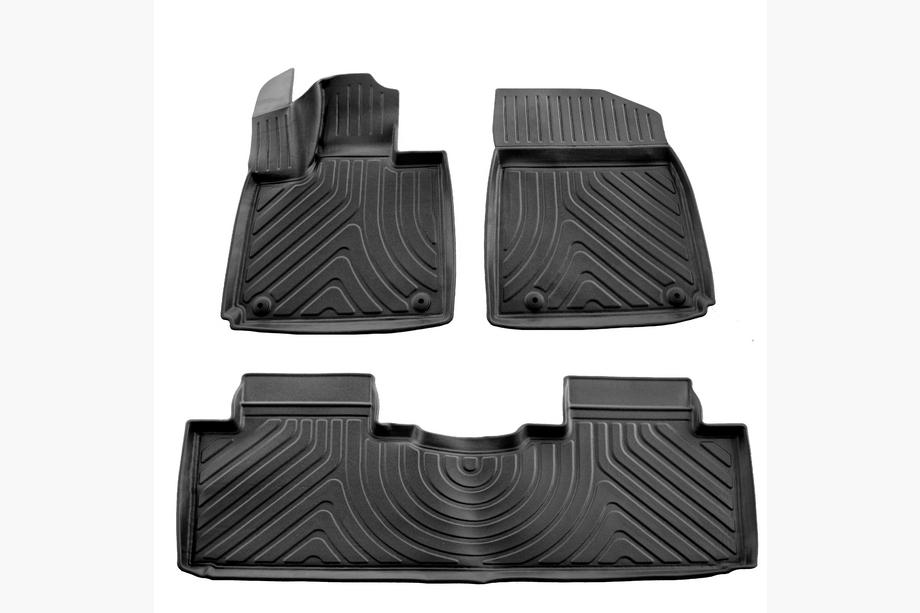 Xpeng G9 Stingray 3D gumijas paklājiņi (3 gab.) Image