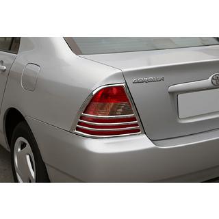 Aizmugurējo lukturu uzlikas (2002-2004, 2 gab., plastmasa) Toyota Corolla 2002–2007 foto 1
