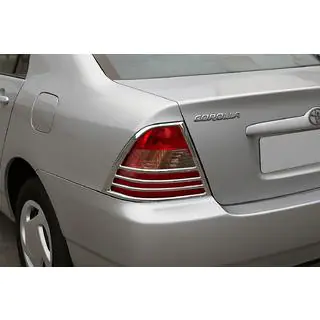 Aizmugurējo lukturu uzlikas (2002-2004, 2 gab., plastmasa) Toyota Corolla 2002–2007 foto 1