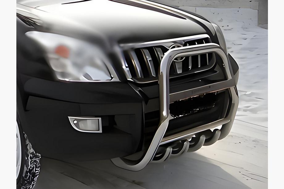 Toyota Land Cruiser Prado 120 2002–2009 Augsts kengurstienis (nerūsējošais tērauds) Image