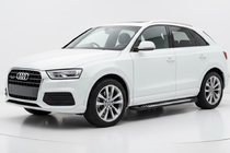 Audi Q3 2011–2019 Sānu sliekšņi Line (2 gab., alumīnijs) foto 1