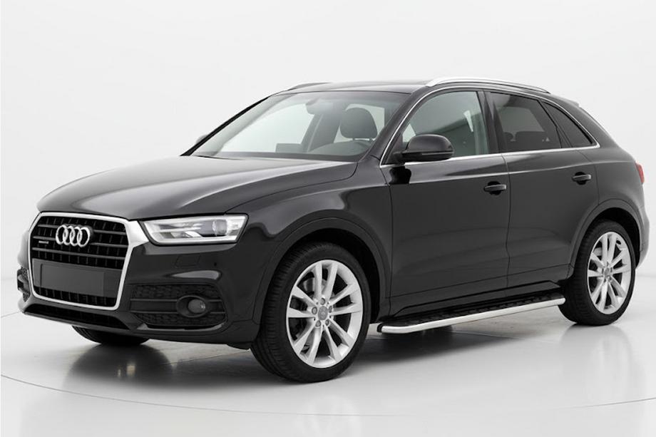 Audi Q3 2011–2019 Sānu pakāpieni Maydos V1 (2 gab., alumīnijs ↗ nerūsējošais tērauds) Image