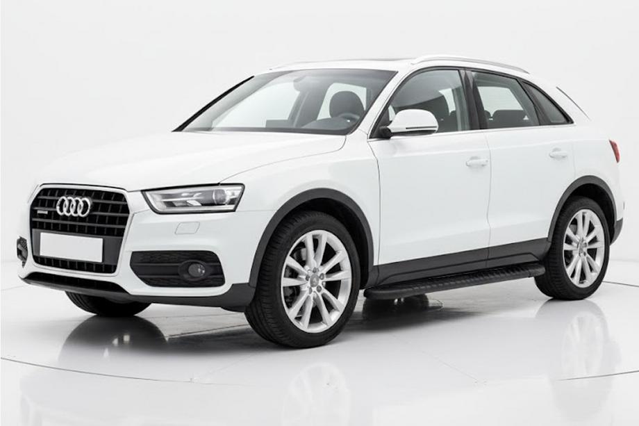 Audi Q3 2011–2019 Sānu pakāpieni Bosphorus Black (2 gab., alumīnijs) Image