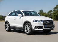 Audi Q3 2011–2019 Sānu sliekšņi RedLine Black (2 gab., alumīnijs) foto 1