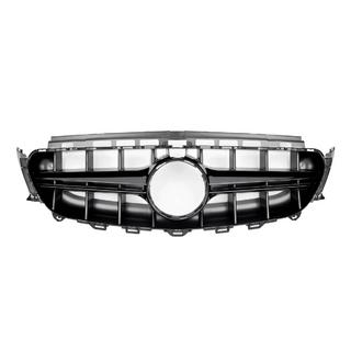 Priekšējā radiatora reste E63 AMG Black dizainā (Avantgarde/AMG-Line/E43 AMG/E53 AMG 2016-2020) Mercedes E-class coupe C238 2016–2024