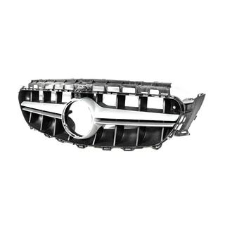 Priekšējā radiatora reste E63 AMG dizainā Silver (Avantgarde/AMG-Line/E43/E53 2016-2020) foto 2