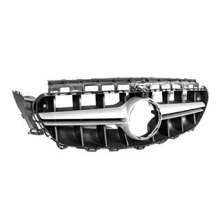 Priekšējā radiatora reste E63 AMG dizainā Silver (Avantgarde/AMG-Line/E43/E53 2016-2020) foto 3