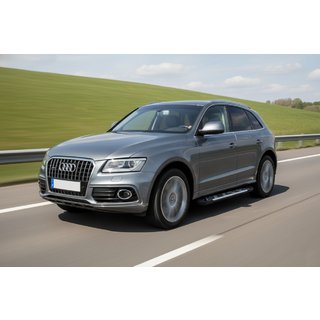 Sānu sliekšņi Sunrise (2 gab., alumīnijs) Audi Q5 2008–2017 foto 1
