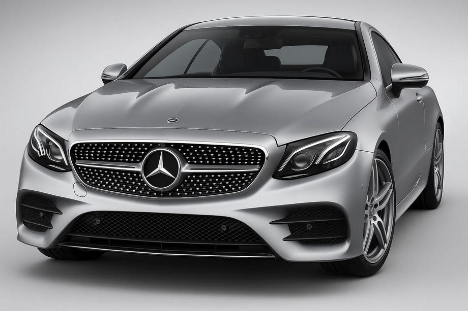Mercedes E-class coupe C238 2016–2024 Priekšējā reste Diamond Silver (Avantgarde/AMG-Line/E43 AMG/E53 AMG 2016-2020) Image