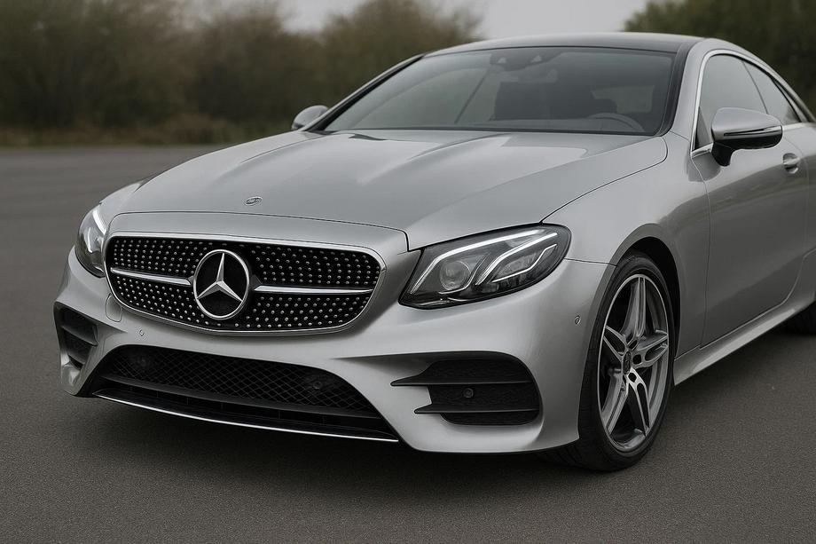 Mercedes E-class coupe C238 2016–2024 Priekšējā reste Diamond Black (Avantgarde/AMG-Line/E43 AMG/E53 AMG 2016-2020) Image