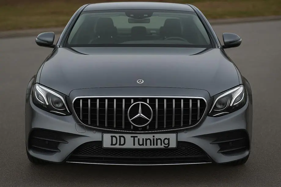 Mercedes E-class coupe C238 2016–2024 GT Panamericana priekšējais radiatora režģis (Avantgarde/AMG-Line/E43 AMG/E53 AMG 2016-2020) Image