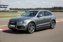 Audi Q5 2008–2017 Sānu pakāpieni Bosphorus Black (2 gab., alumīnijs) foto 1