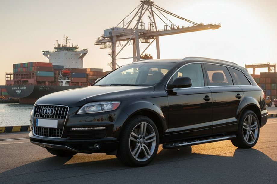 Audi Q7 2005–2015 Sānu sliekšņi Sunrise (2 gab., alumīnijs) Image