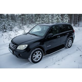 Sānu pakāpieni Tayga (2 gab., alumīnijs) foto 1