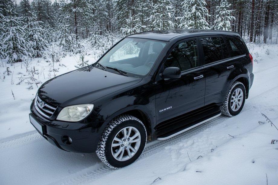 Chery Tiggo 1 2005–2016 Sānu pakāpieni Tayga (2 gab., alumīnijs) Image